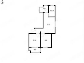 观阳名邸 2室1厅1卫 82m&sup2;