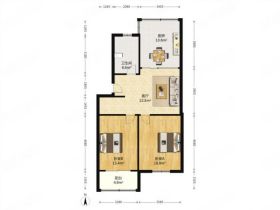 公园一村 2室1厅1卫 89.2m&sup2;