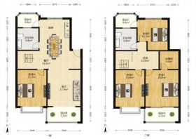 星湖花园 4室2厅2卫 188.88m&sup2;