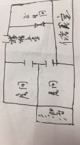 越江新村 3室1厅1卫 94.26m&sup2;