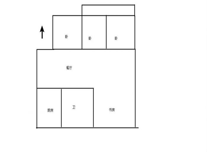 中远小区 3室1厅1卫 100m&sup2;
