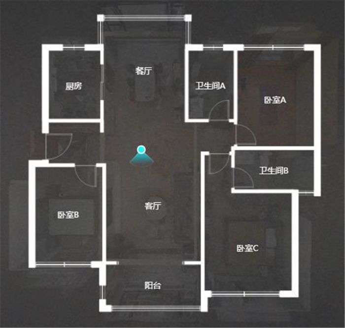 南通雅居乐花园 3室2厅2卫 127m&sup2;