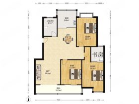 春晖花园 3室2厅1卫 121m&sup2;