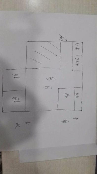 中南大厦 3室1厅1卫 108.98m&sup2;