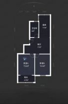 星景花园 2室1厅1卫 75m&sup2;