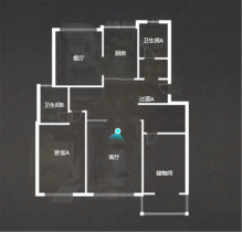 城市嘉苑 4室2厅2卫 200.00m&sup2;