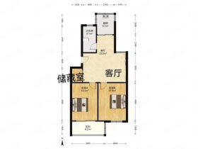 新港花苑 4室2厅2卫 106.5m&sup2;