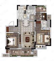 丽景湾 2室1厅1卫 96.5m&sup2;