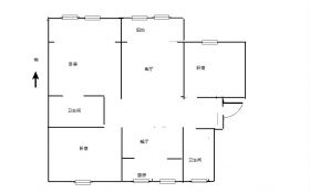 春晖花园 3室2厅2卫 135m&sup2;