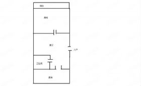 锦安花园 1室1厅1卫 59.99m&sup2;