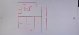 郭里园 3室2厅1卫 132m&sup2;