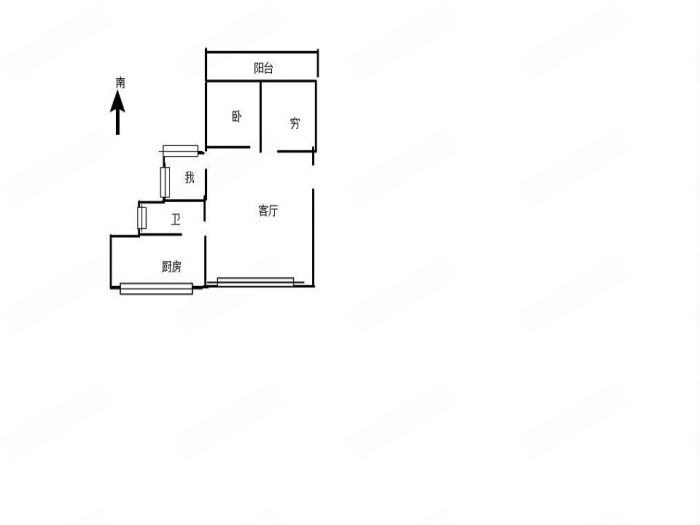 光明南村 3室1厅1卫 99m&sup2;