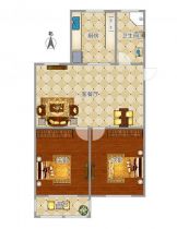 隆兴佳园 2室1厅1卫 88.5m&sup2;