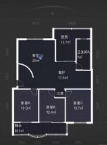 黎明花园 4室2厅2卫 200.00m&sup2;