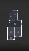 公园佳苑北区 2室1厅1卫 90.33m&sup2;