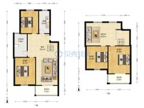 锦安花园 3室1厅1卫 90m&sup2;