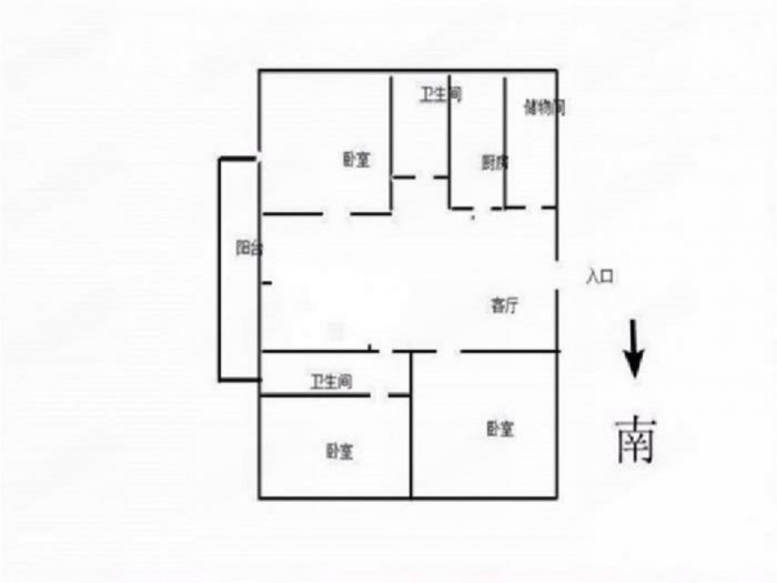 绿城沁园 3室2厅2卫 115m&sup2;