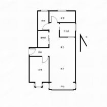 都市豪庭 3室1厅1卫 122m&sup2;