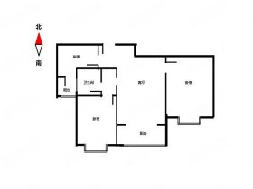 尚海湾 2室1厅1卫 88m²