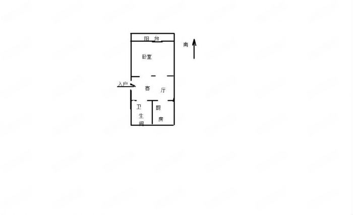 富贵园 2室厅卫 52m&sup2;
