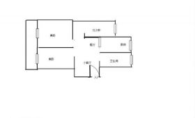 富新社区 3室1厅1卫 72.4m&sup2;