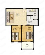 炜赋花苑 2室1厅1卫 78m&sup2;