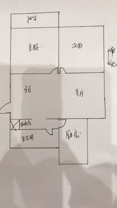 幸福怡居 3室2厅1卫 120m&sup2;