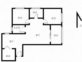 濠南君邑 2室2厅1卫 100.5m&sup2;