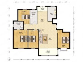 尚海湾 4室2厅2卫 173.00m&sup2;