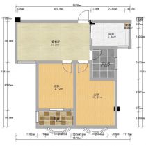 天龍逸園 2室1厅1卫 86m&sup2;