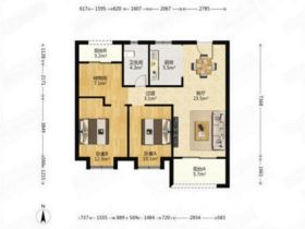 华润悦锦湾 3室2厅1卫 96m&sup2;