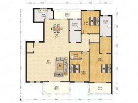南通壹城水清木华 3室2厅2卫 239m&sup2;