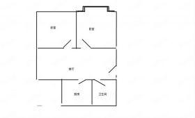 南川园 2室1厅1卫 71.4m&sup2;
