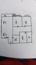 华润悦锦湾 3室1厅1卫 107m&sup2;