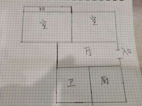 景和花苑 2室2厅1卫 96m&sup2;