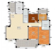 崇川星光域 4室0厅0卫 158.00m&sup2;