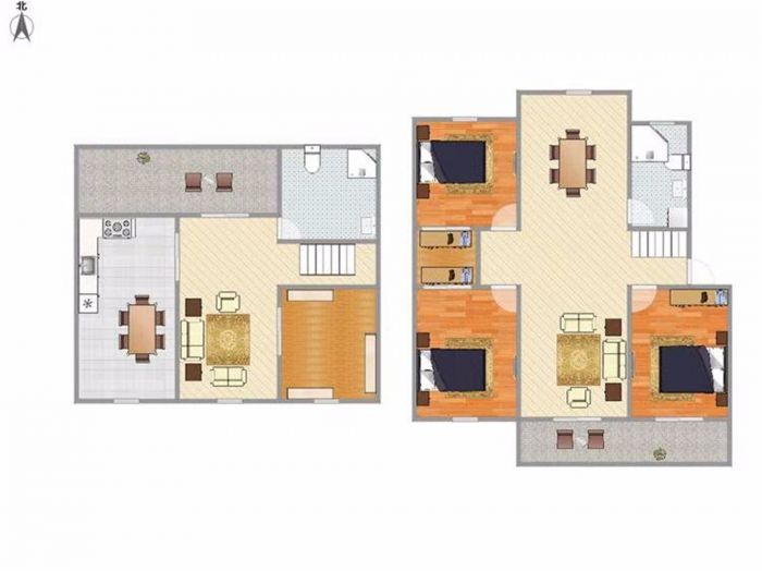 千禧园 3室2厅1卫 185m&sup2;