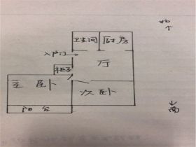 永和佳苑 2室2厅1卫 90m&sup2;