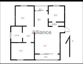 滨江丽都桥语 2室1厅1卫 89m&sup2;