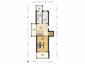 五山新苑 1室厅卫 60m&sup2;