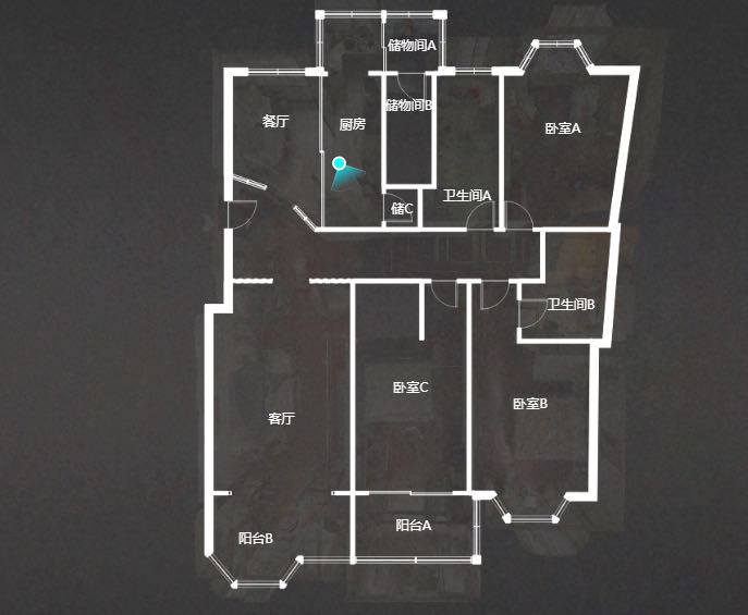 颐和花园 3室1厅1卫 165.23m&sup2;
