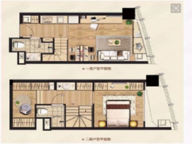 中南世纪城 1室1厅1卫 42m&sup2;