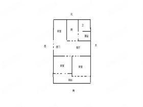 板桥东村 2室2厅1卫 105m&sup2;