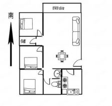 汇富花苑 3室2厅1卫 135m&sup2;