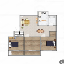 星湖花园 5室2厅2卫 280m&sup2;