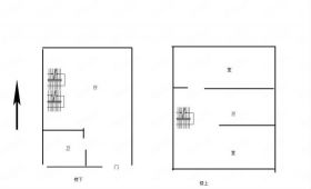 景华城 2室1厅1卫 60m&sup2;