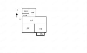 城南小苑 2室1厅1卫 73.97m&sup2;