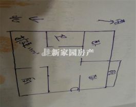 易家桥新村 2室1厅1卫 77.00m&sup2;