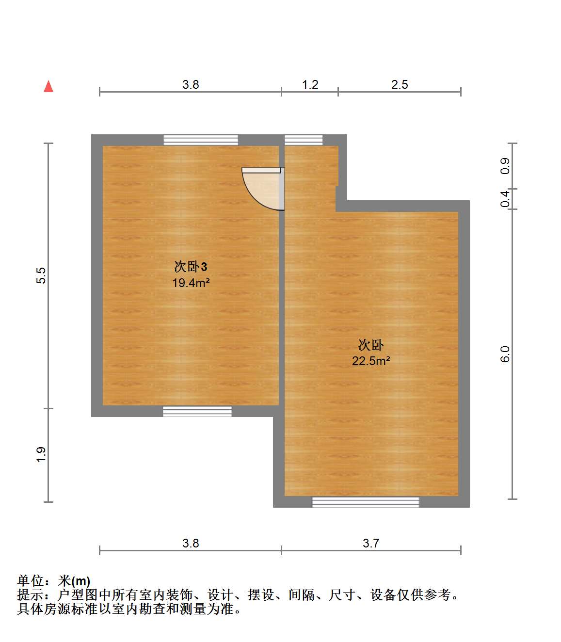 将军一园 4室2厅1卫 105.00m&sup2;