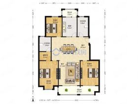 滨湖新居 3室2厅2卫 145m&sup2;